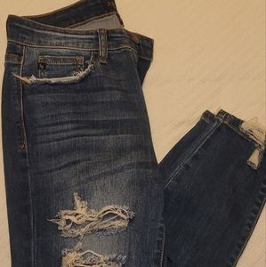 Judy Blue skinny fit heavily distressed 5/27